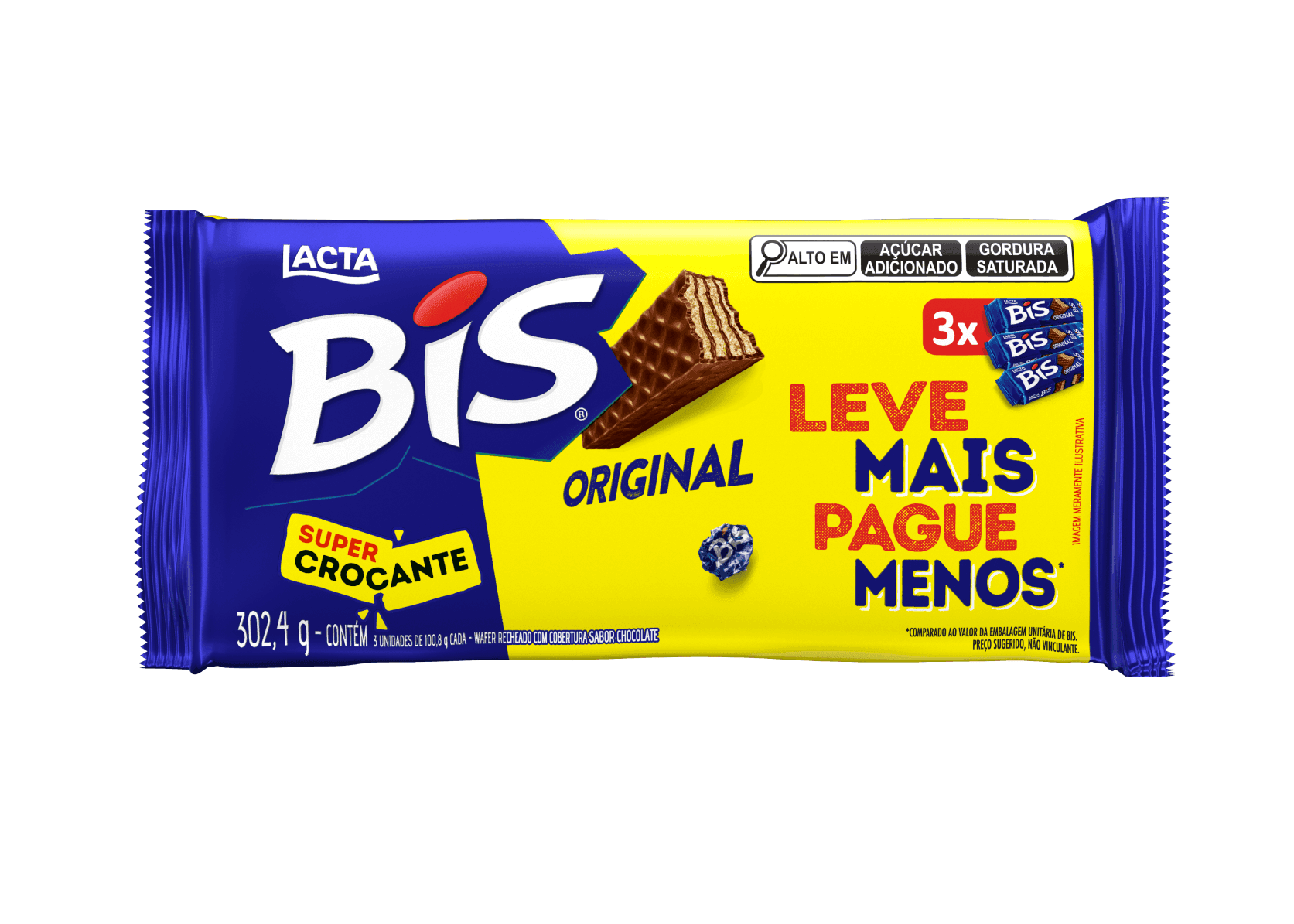 Bis Original Ao Leite